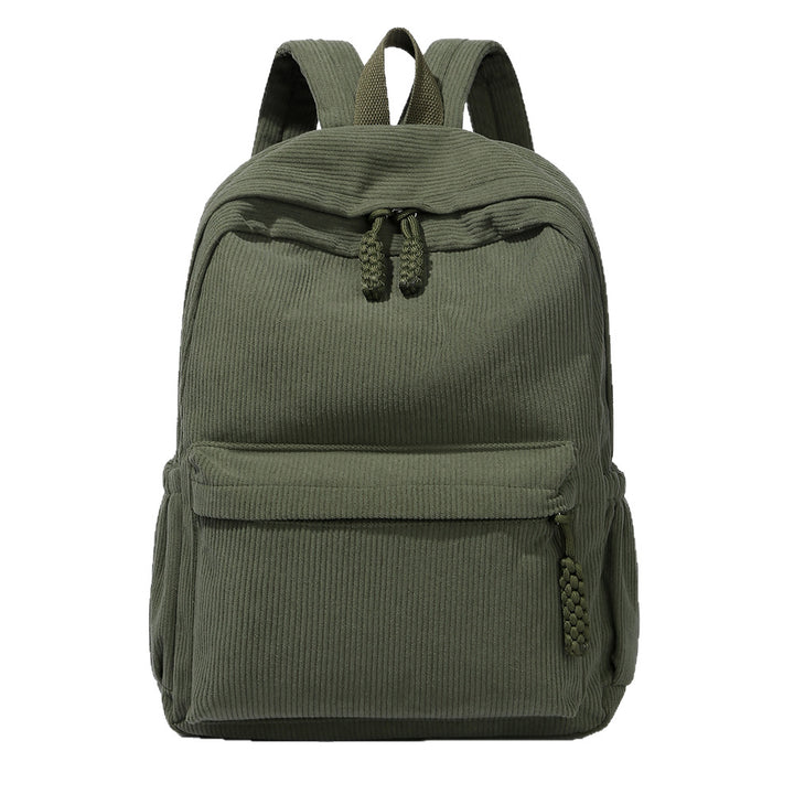 Lässiger Corduroy Rucksack Karnz