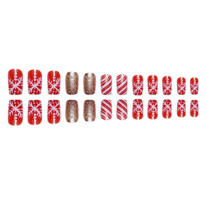 Festliche Themen Press-On Nagelkunst Set Karnz