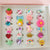 Unisex Bunte und kreative Eiskrem-Haarclips Karnz