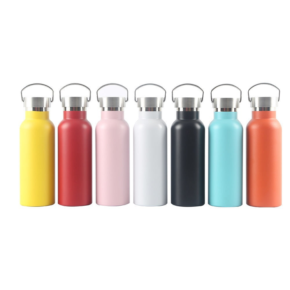 Damen hochwertige Thermosflasche mit praktischem Tragegriff Karnz