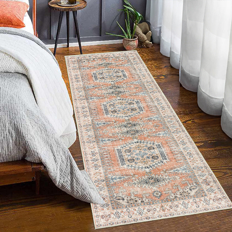 Vintage-inspirierter floraler Musterteppich Runner Karnz