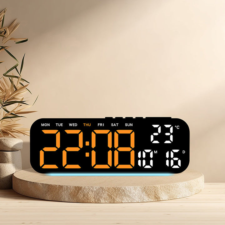 Digitaler Alarmwecker mit Temperaturanzeige und Hygrometer Karnz