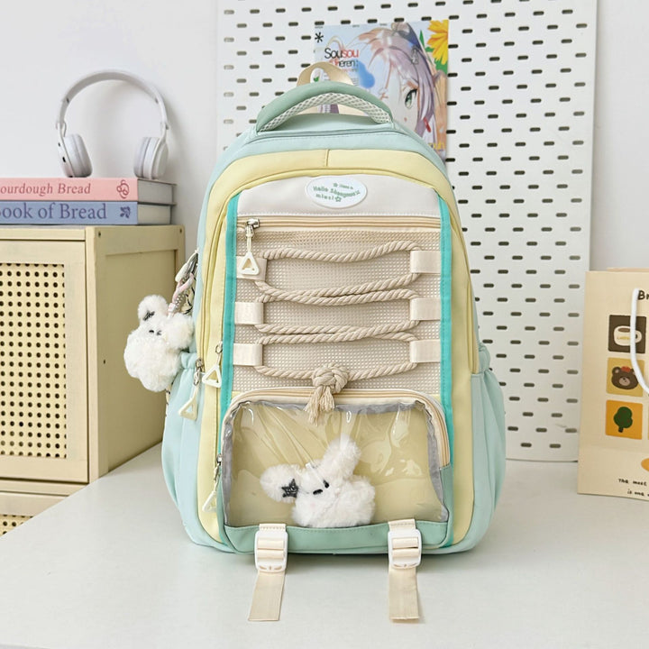 Multi-Funktionale Cartoon-Themen Rucksack mit niedlichen Accessoires