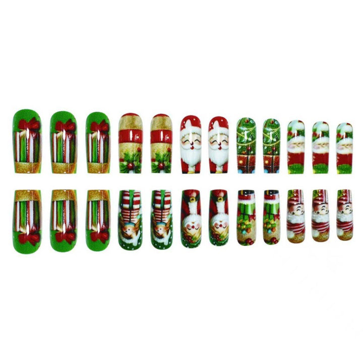 Festliche Feiertags Themen Nagelkunst Karnz