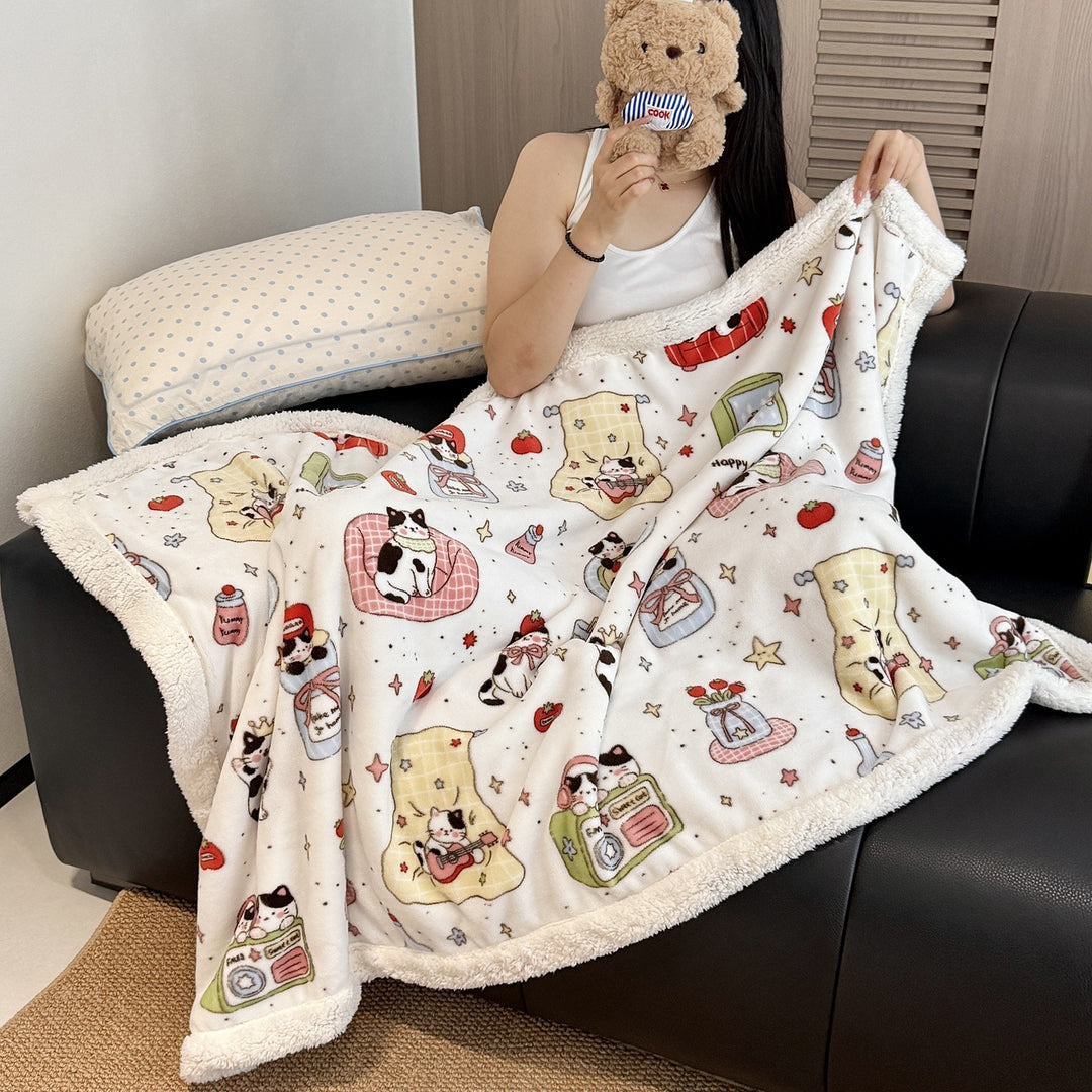 Gemütliche Kuscheldecke Karnz