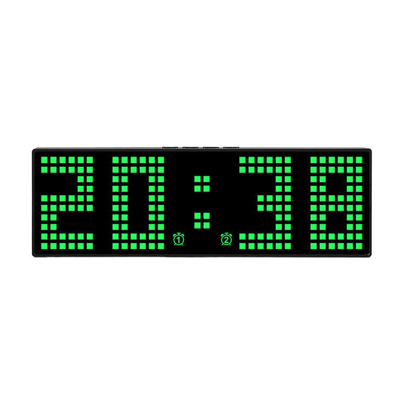 Digitaler LED-Wecker mit Farbwechsel Karnz
