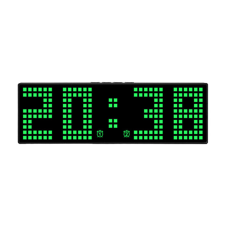 Digitaler LED-Wecker mit Farbwechsel Karnz