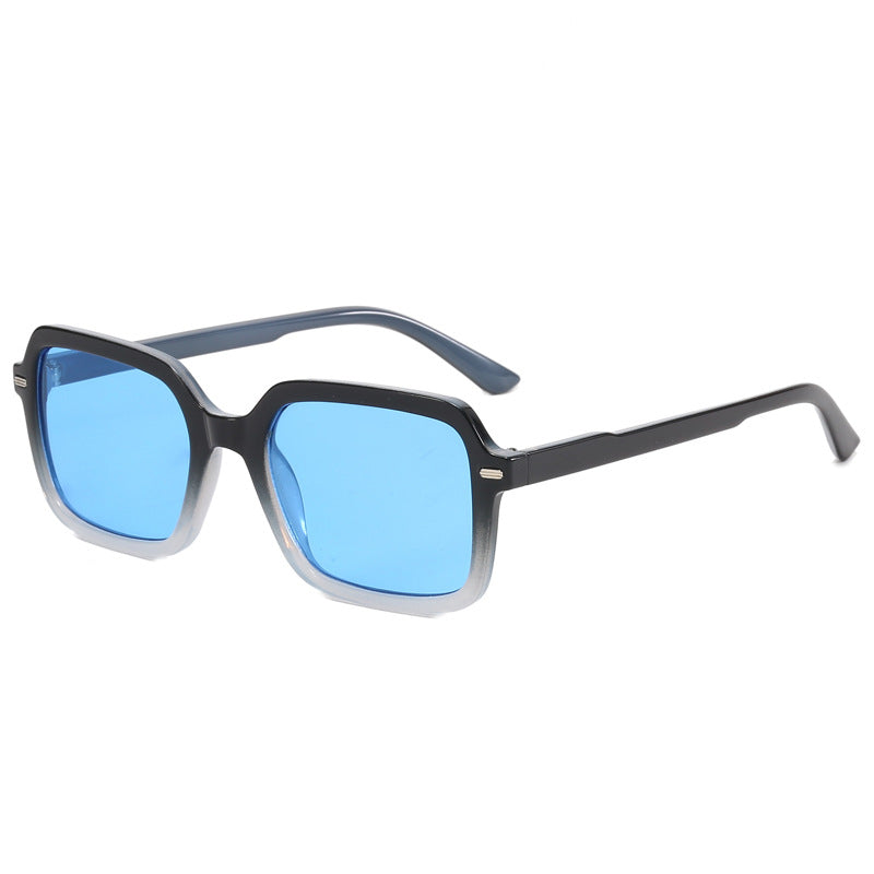 Damen trendige quadratische Sonnenbrille Karnz