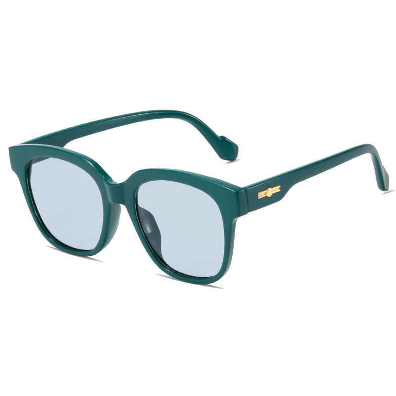 Damen klassische Sonnenbrille mit modernem Oversized-Rahmen Karnz