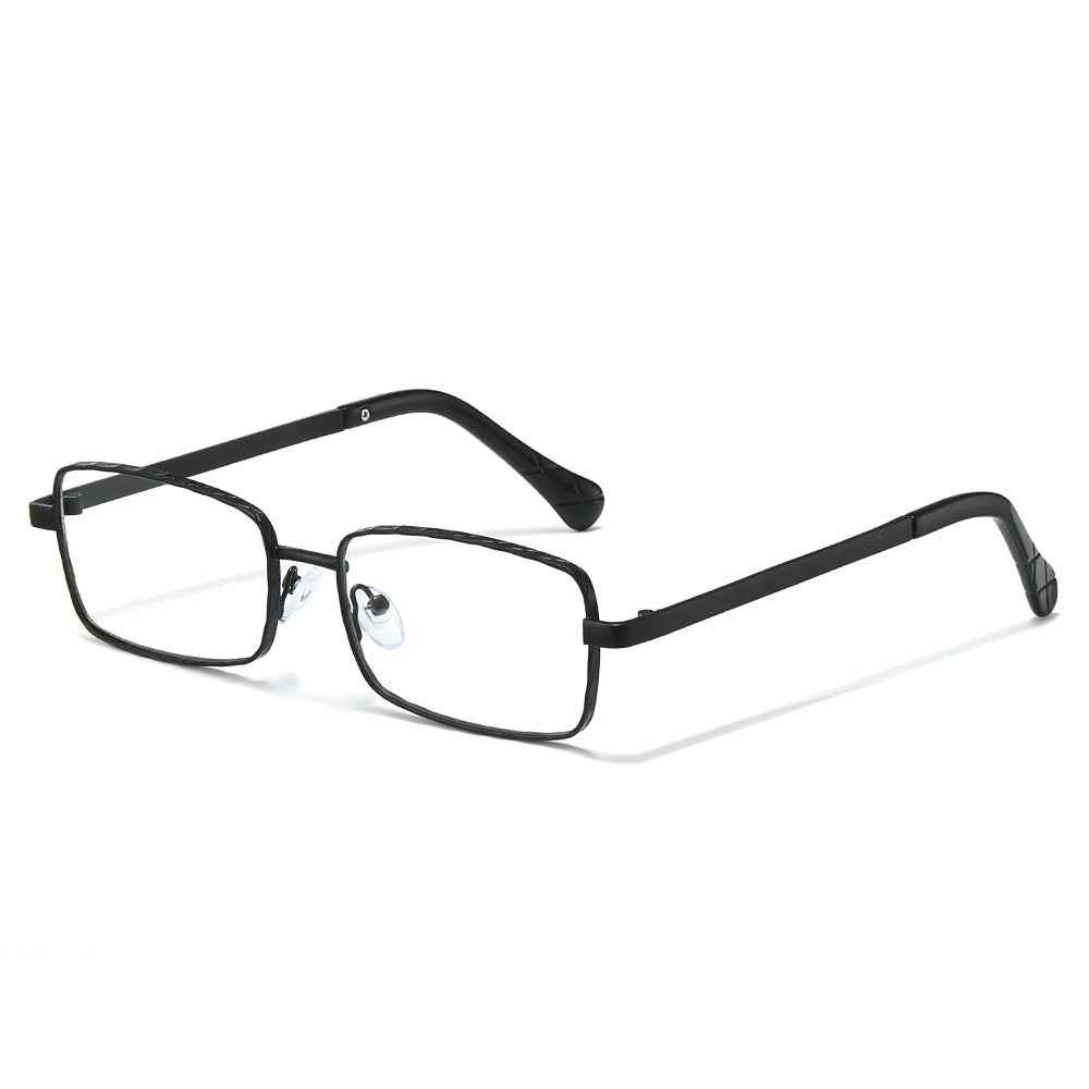 Elegante Minimalistische Rechteckige Sonnenbrille Karnz