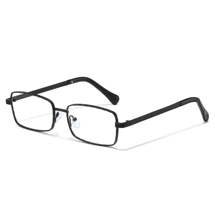 Elegante Minimalistische Rechteckige Sonnenbrille Karnz