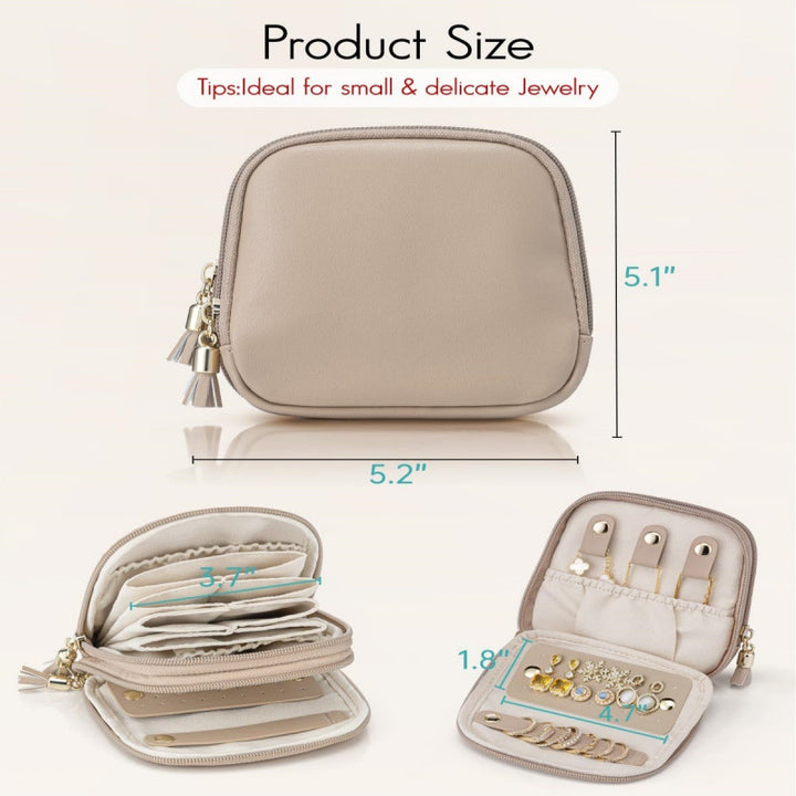 Eleganter Schmuck-Organizer mit Mehrfachen Fächern Karnz