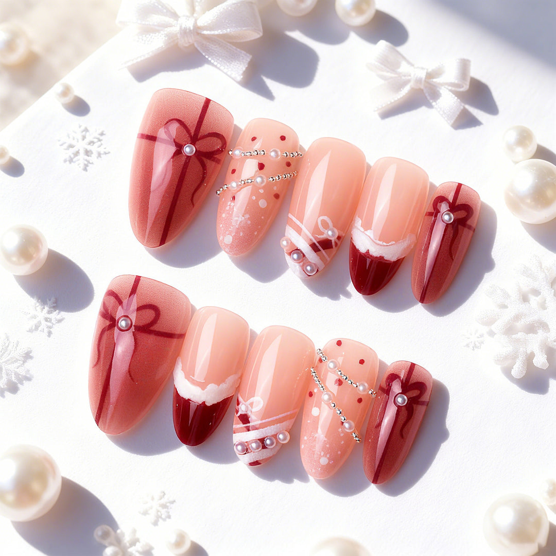 Glamorous Press-On Nail Art Set Karnz