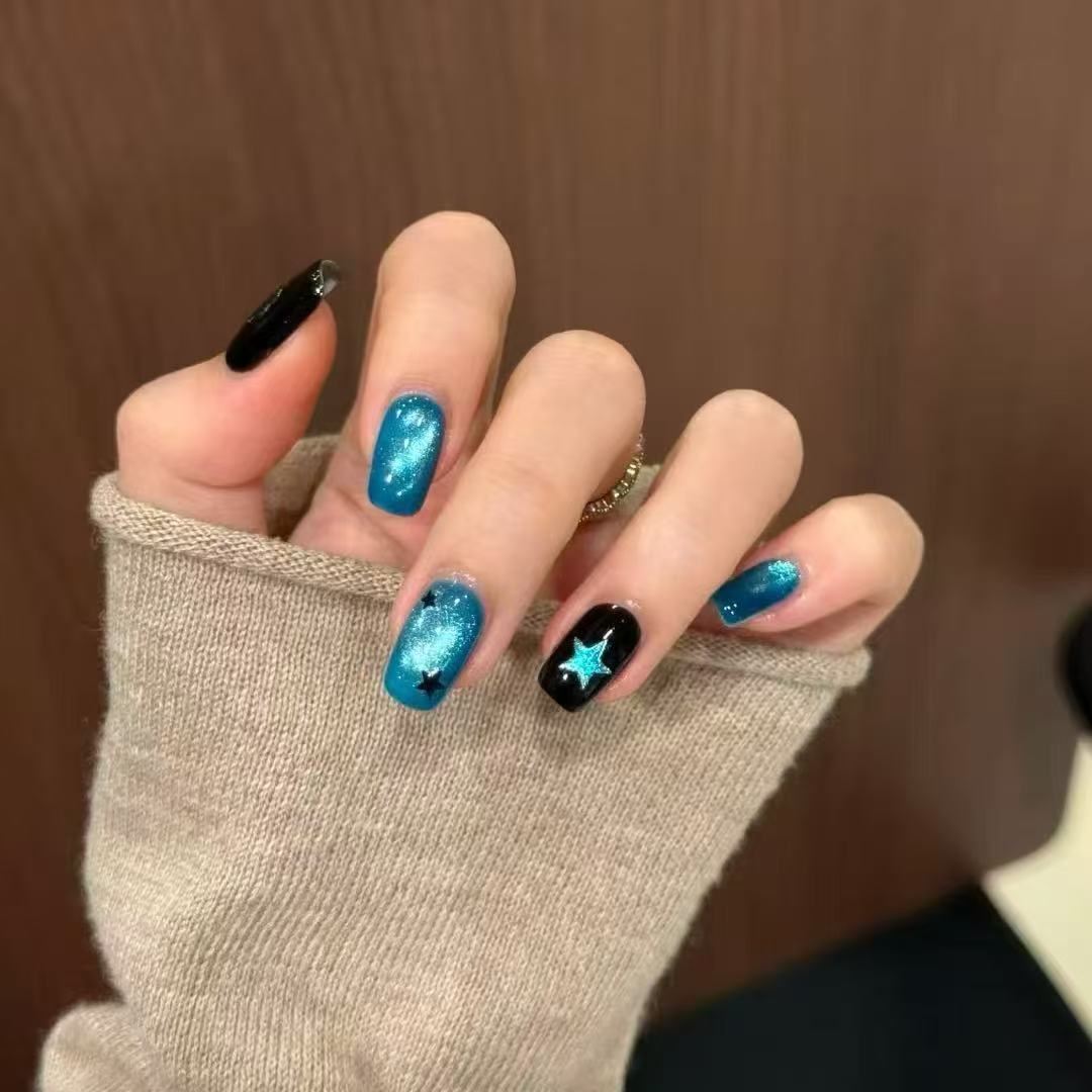 Verspielt Bären-Themen Press-On Nagel Kunst Kit Karnz