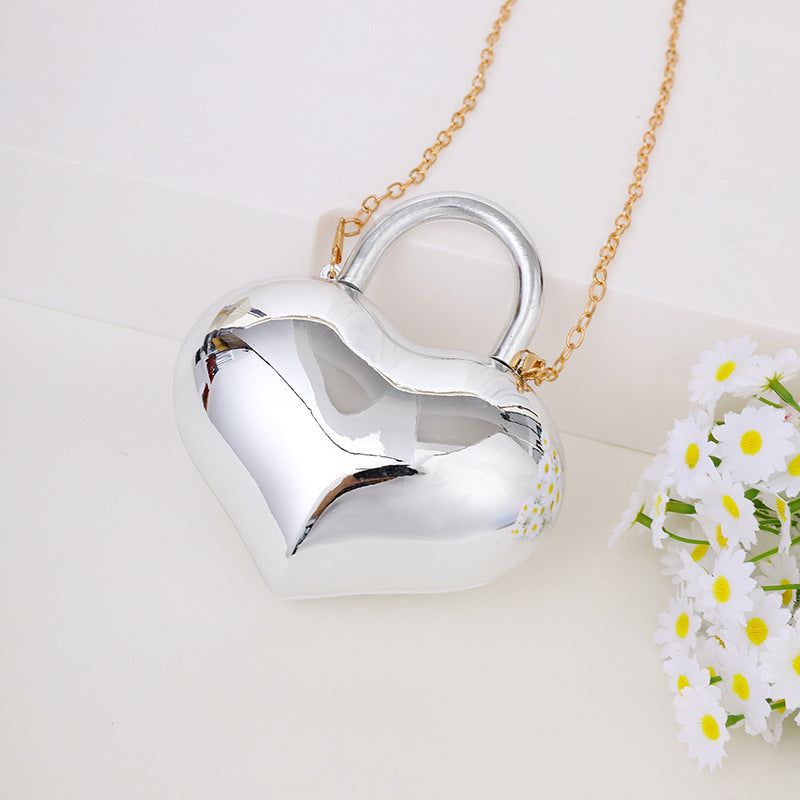 Damen Herzförmige Handtasche Karnz