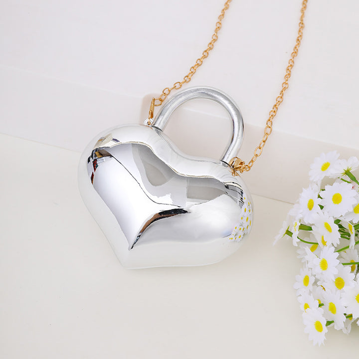 Damen Herzförmige Handtasche Karnz