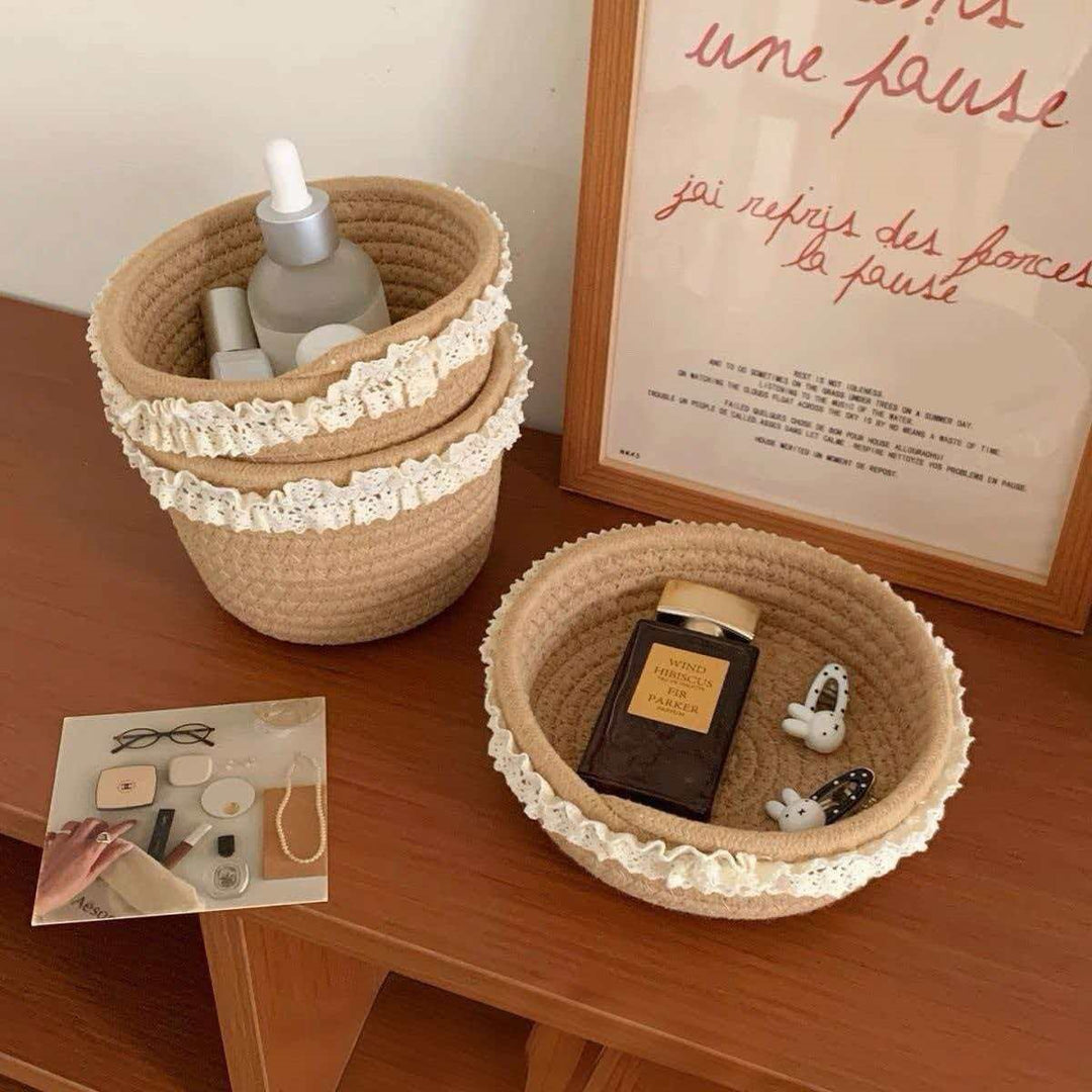 Handgefertigter Aufbewahrungskorb Karnz
