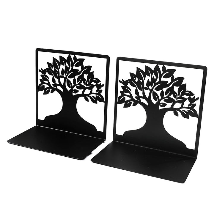 Dekorative Metallbaum-Design-Bücherstützen
