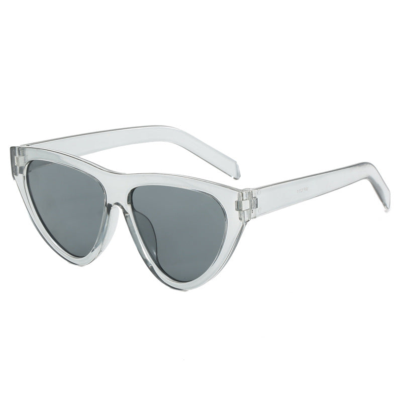 Damen futuristische Cat-Eye Sonnenbrille mit hochwertigem Kunststoffrahmen Karnz