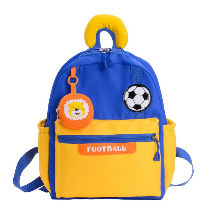 Verspielter Fußball-Themen-Rucksack