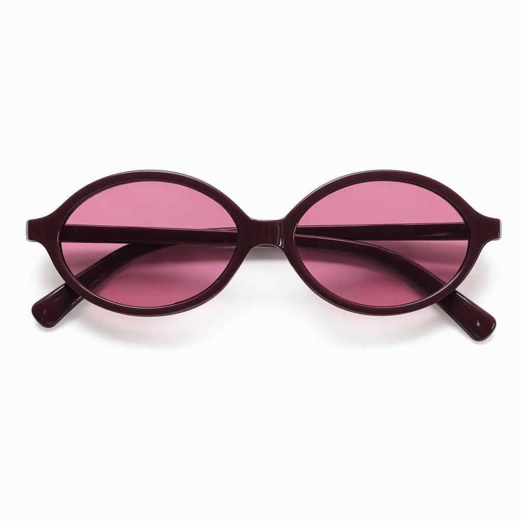 Vintage Ovalrahmen Sonnenbrille Karnz