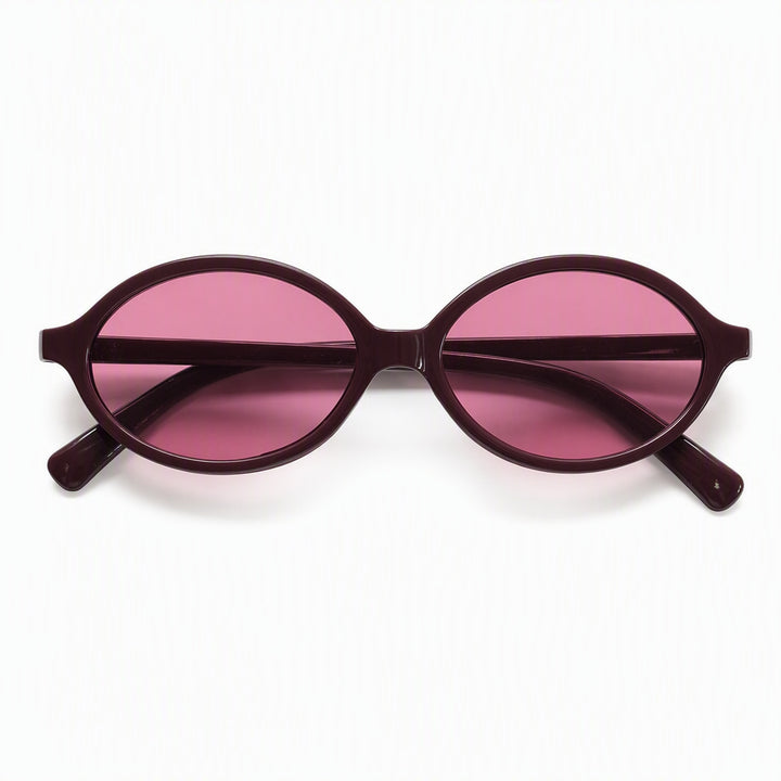 Vintage Ovalrahmen Sonnenbrille Karnz