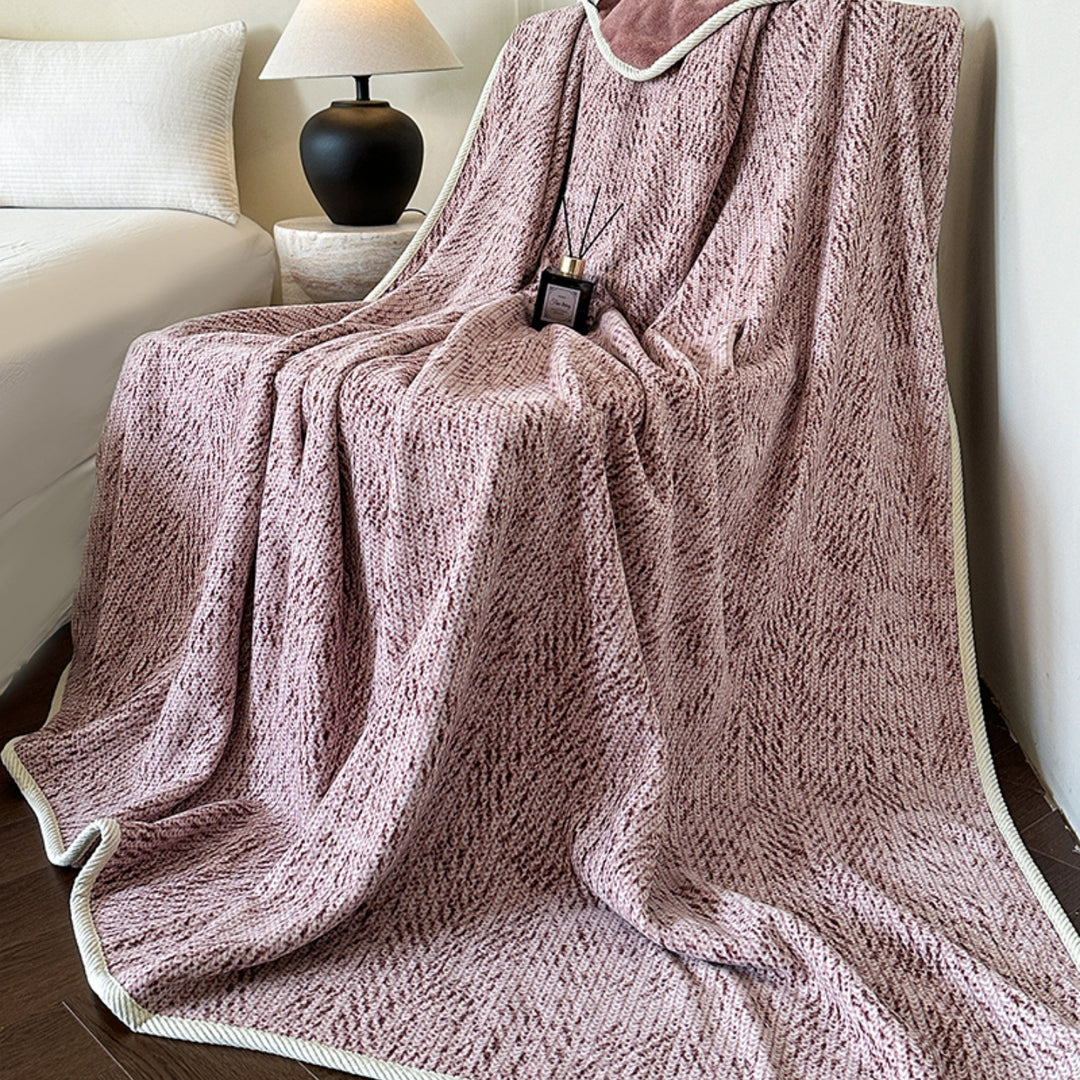 Texturiertes Strickfleece-Decke Karnz