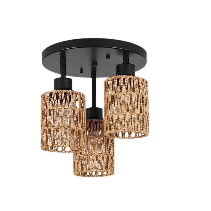 Rattan Deckenleuchte
