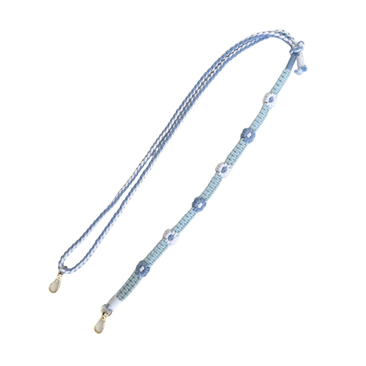 Floral Macrame Brillenband Karnz