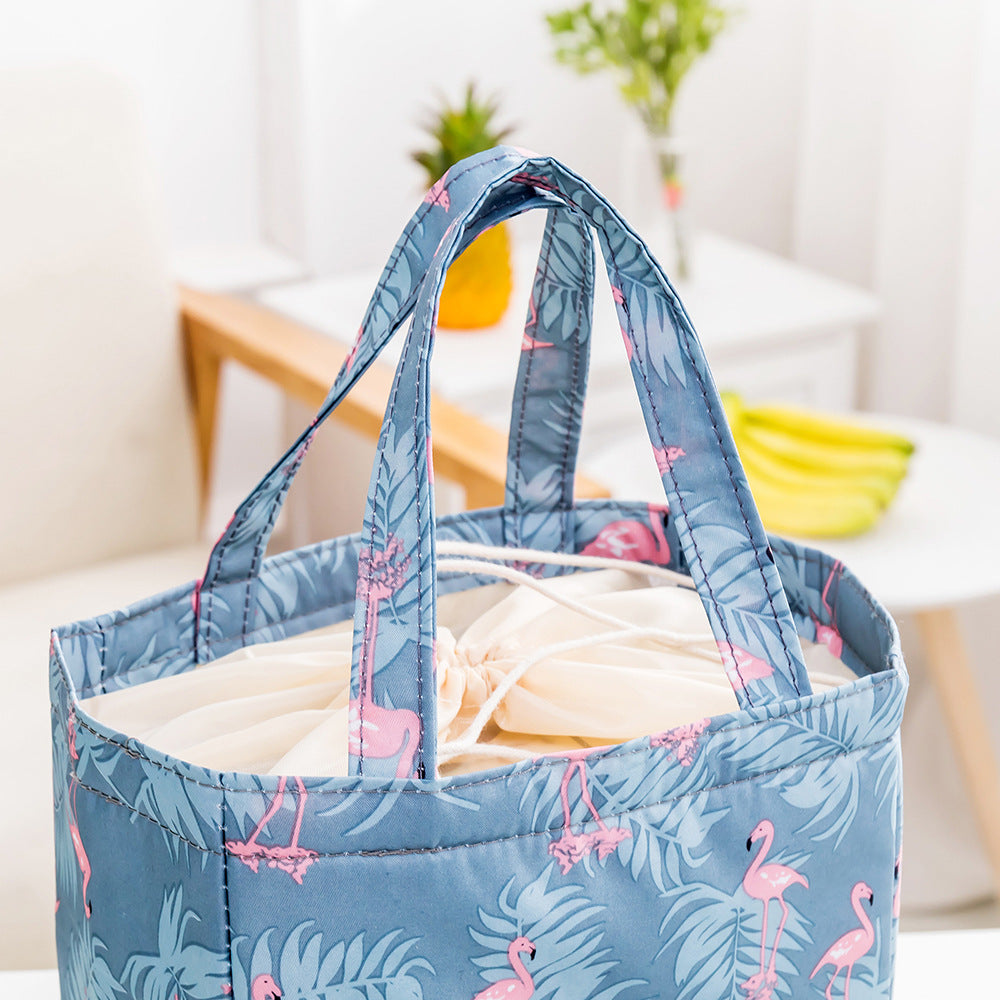 Isolierte tropische Druck-Lunch-Tasche