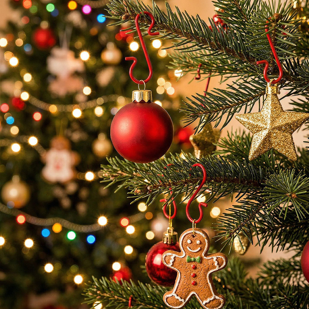 Dekorative Weihnachtsbaum-Haken Karnz