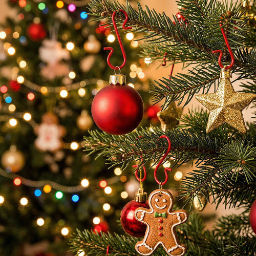 Dekorative Weihnachtsbaum-Haken Karnz