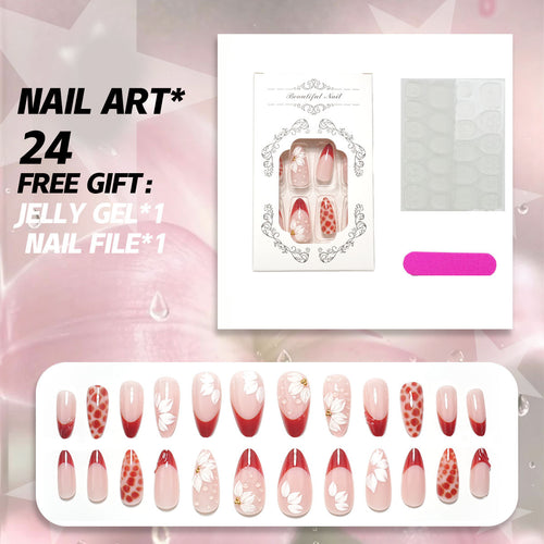 24-teiliger künstlerischer Nageldekorationssatz