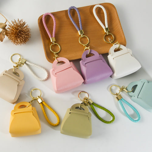 Chic Mini-Handtaschen-Schlüsselanhänger Karnz