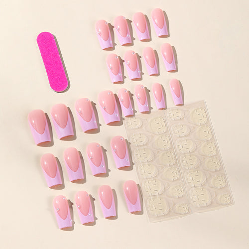 Elegante 3D Perlenakzent-Nagelkunstverlängerungen Karnz