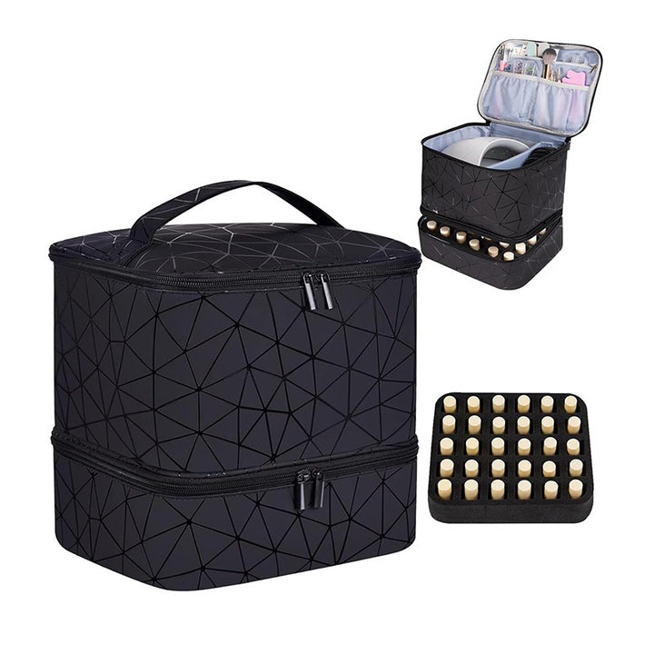 Kosmetik-Organizer Tasche mit Herausnehmbaren Fächern Karnz