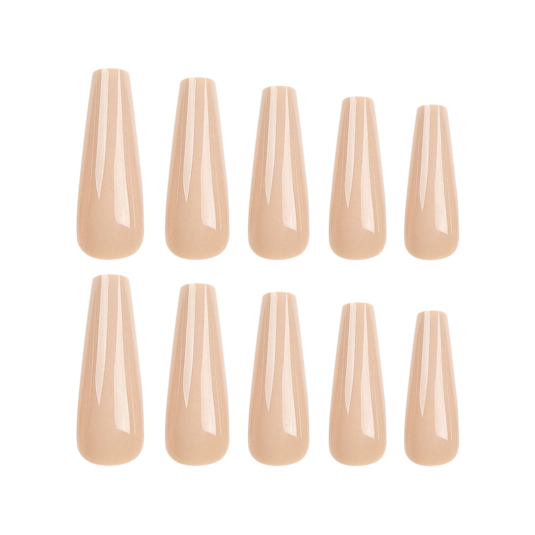 Künstliche Nagelnägel Im Hochglanz-Finish Karnz