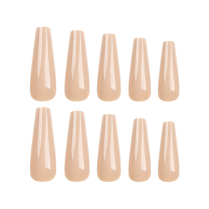 Künstliche Nagelnägel Im Hochglanz-Finish Karnz