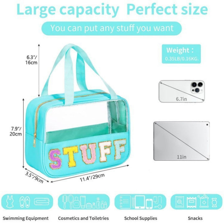 Kosmetik-Organizer Tasche mit Klarem Sichtfenster Karnz