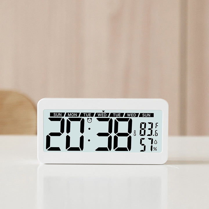 Digitaluhr mit Multifunktionalem Thermo- und Hygrometer Karnz