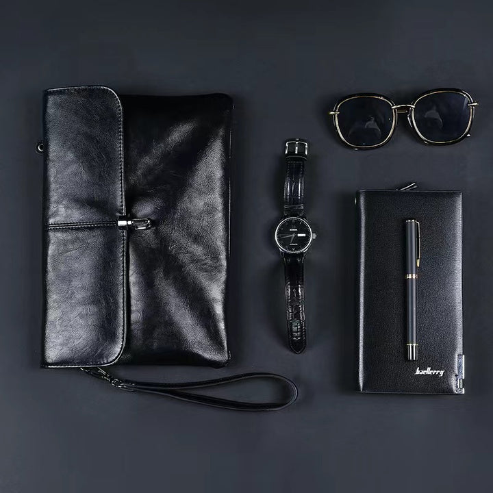 WoElegant Leder Clutch