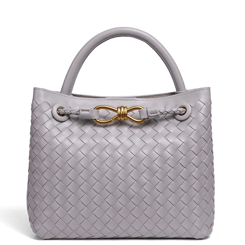 Woven Leather Tote Bag Karnz