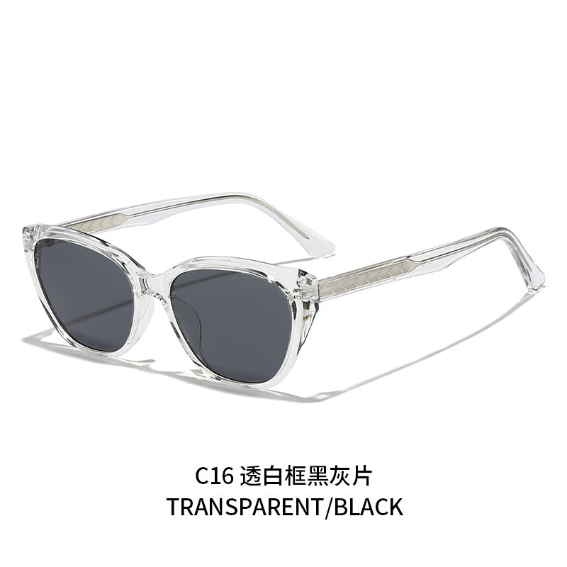 Damen modische Katzenaugen Sonnenbrille Karnz
