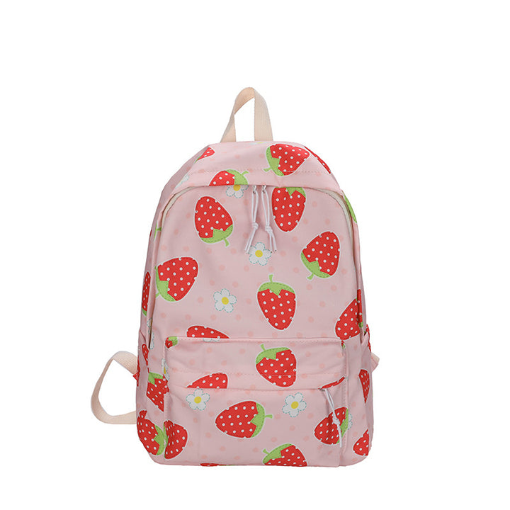 Verspielt gemusterter Rucksack Karnz