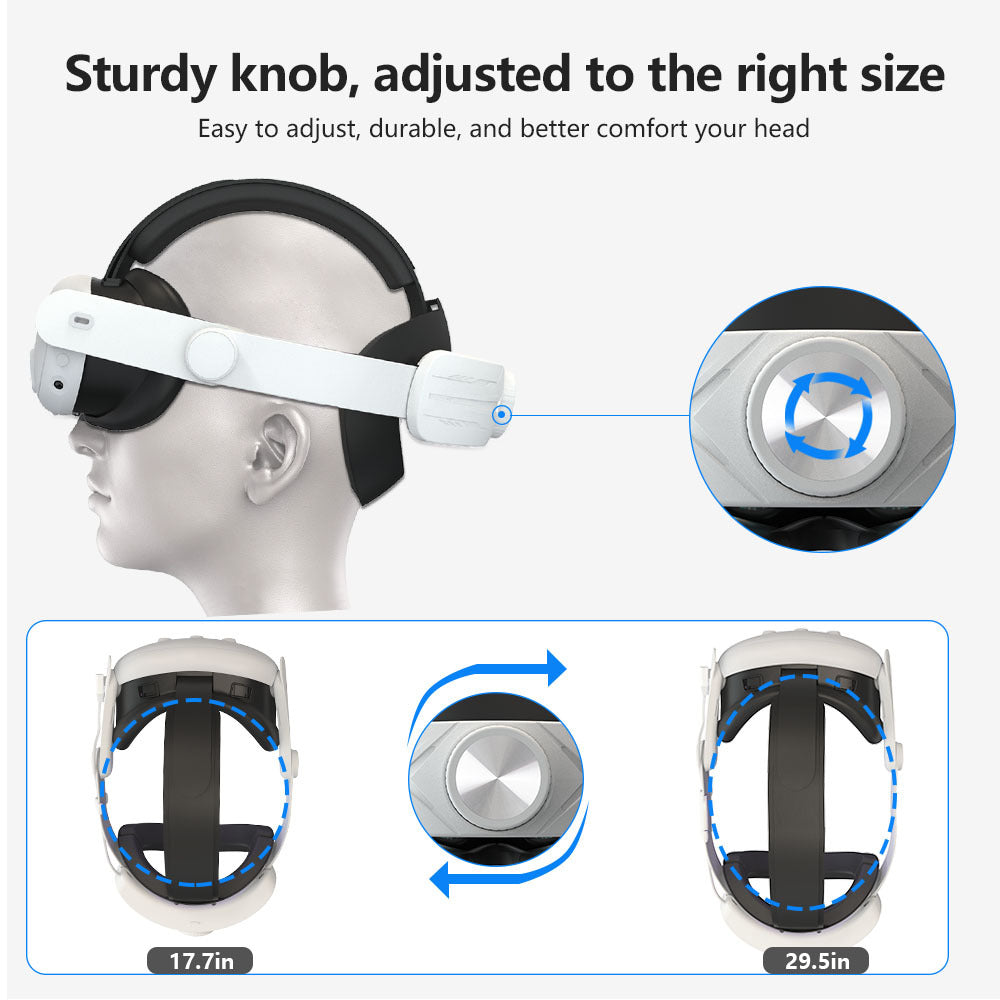 VR-Headset mit Anpassbarem Tragekomfort Karnz