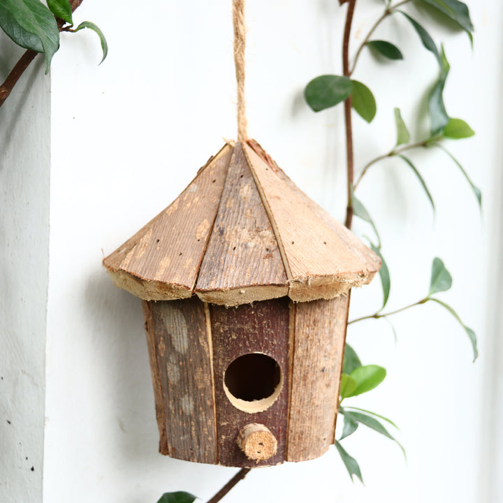 Dekorative Oden Vogelhaus Karnz