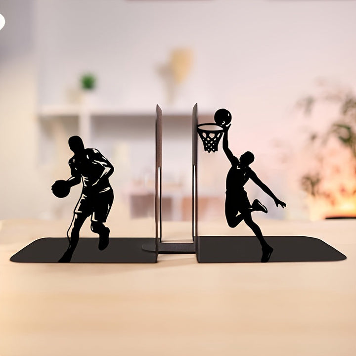 Basketball-Themen Metall Buchstützen