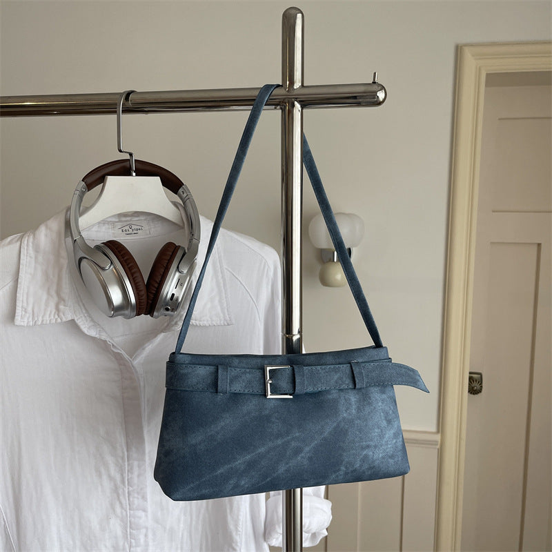 Chic strukturierte Leoprint-Handtasche