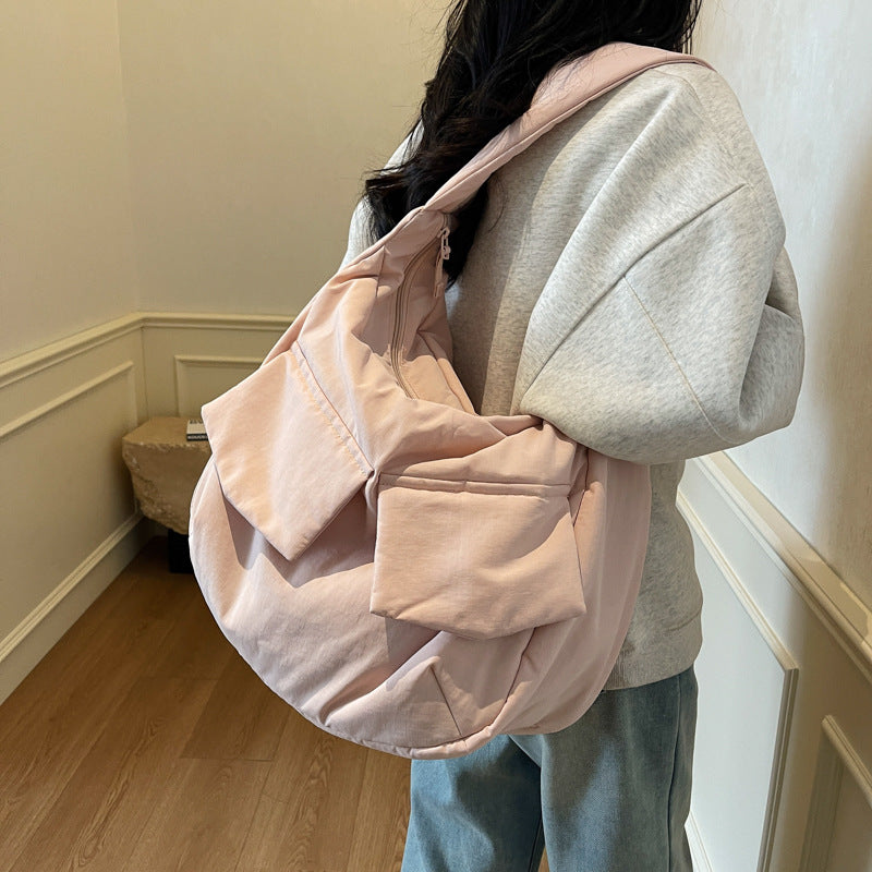 Weicher Stoff Schulter Hobo Bag Karnz