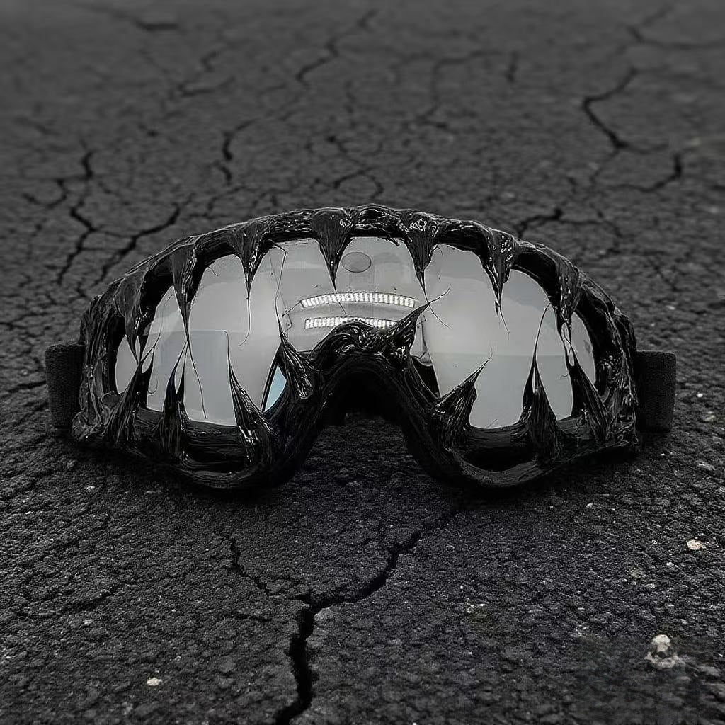 Damen Sportliche Skibrille mit innovativem und aggressivem Design Karnz